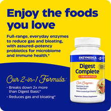 Digest Complete + Probiotics, 90 Capsules, by Enzymedica, image #3