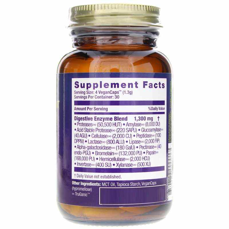 Digestion Enhancement Enzymes, 120 Vegan Capsules, by Healthforce Superfoods, image #2