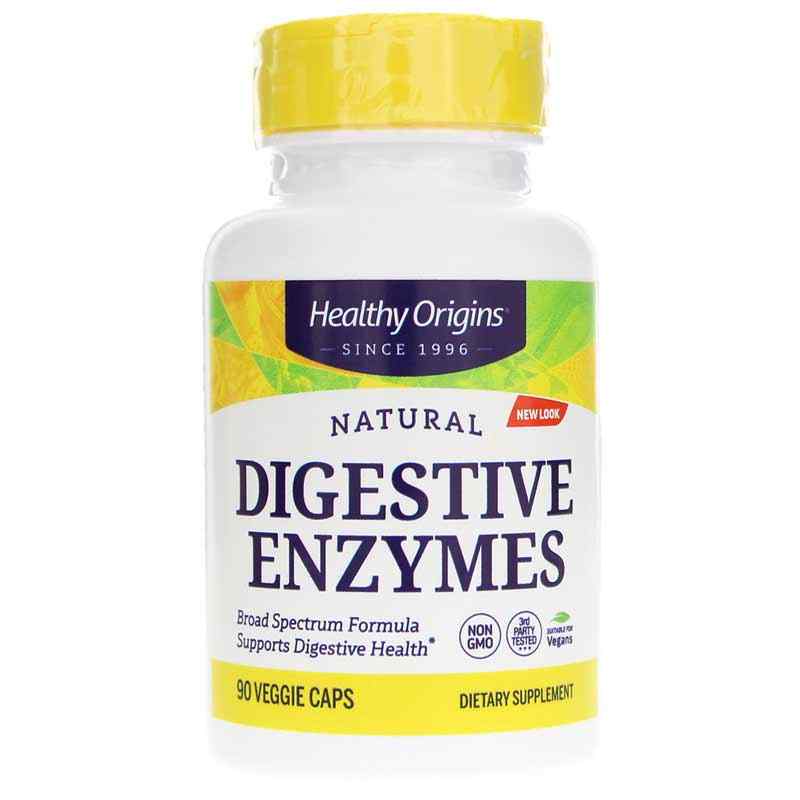 Digestive Enzymes Broad Spectrum, 90 Veg Capsules, by Healthy Origins