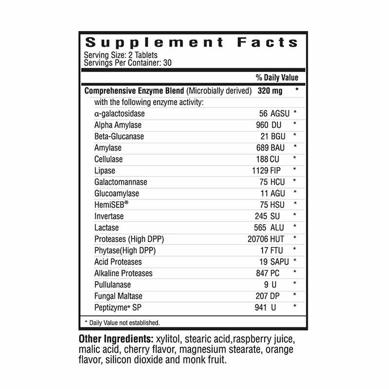 Digestive Enzymes Chewable, by Seeking Health, image #2