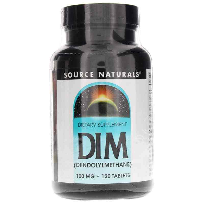 DIM 100 Mg, by Source Naturals