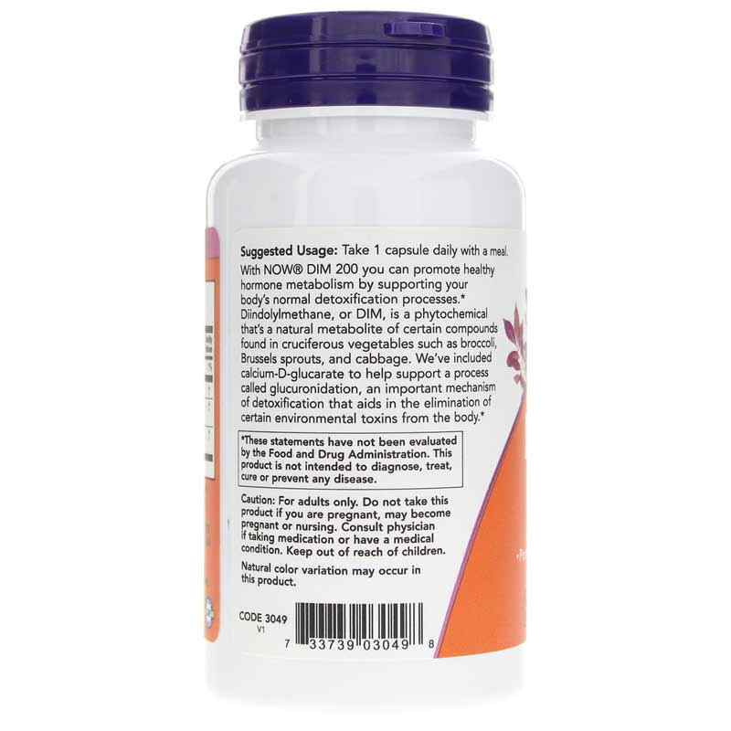 DIM 200 Diindolylmethane, by NOW Foods, image #3