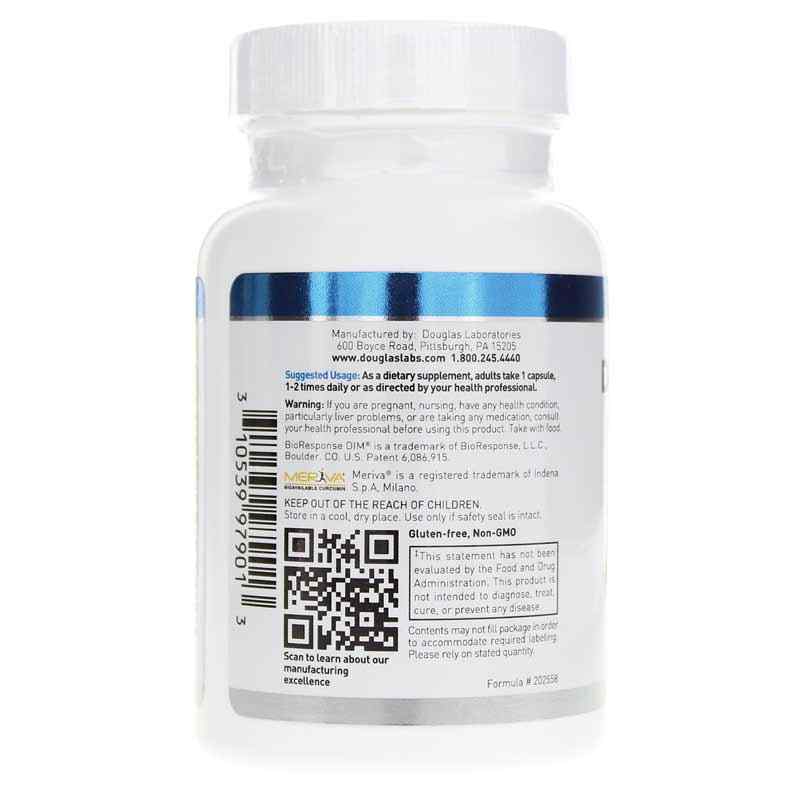 DIM Enhanced, 60 Veg Capsules, by Douglas Laboratories, image #3