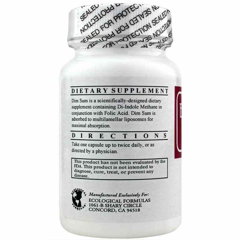 Dim Sum Supplement Dim Sum, Ecological Formulas – Professional Supplement Center