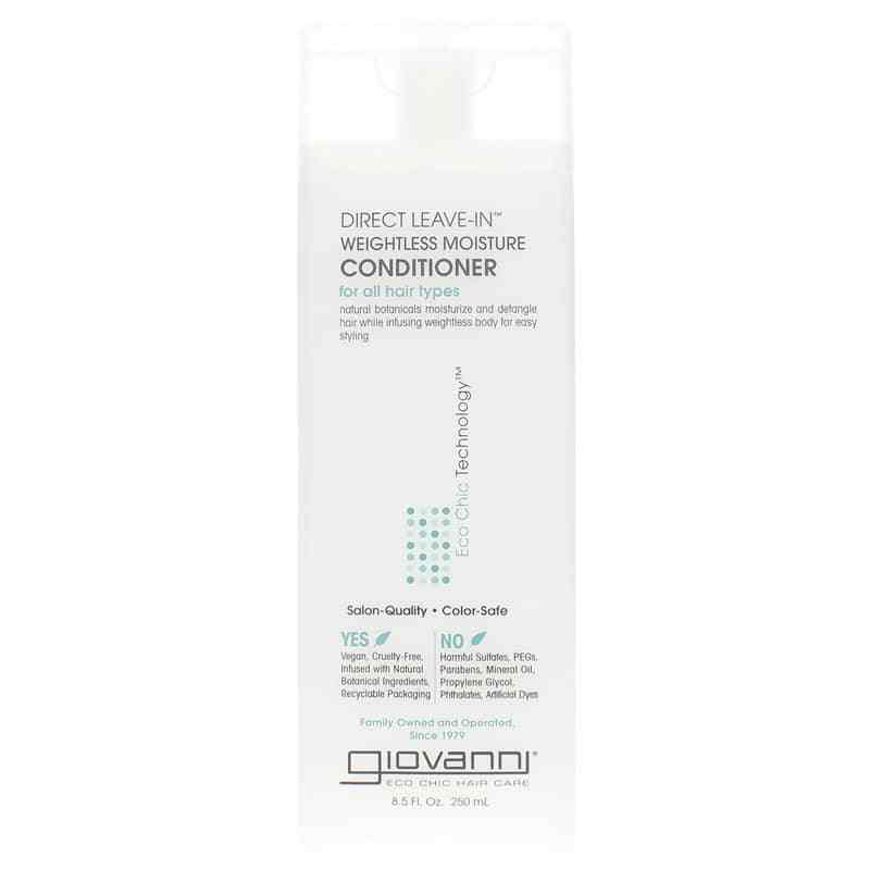 Direct Leave-In Weightless Moisture Conditioner, by Giovanni