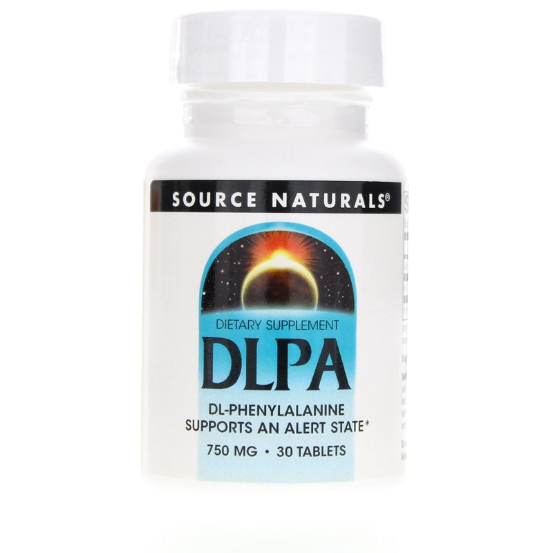 DLPA 750 Mg, 30 Tablets, by Source Naturals