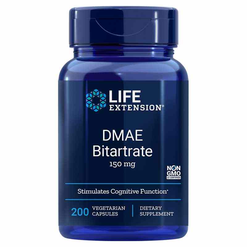 DMAE Bitartrate 150 Mg, by Life Extension