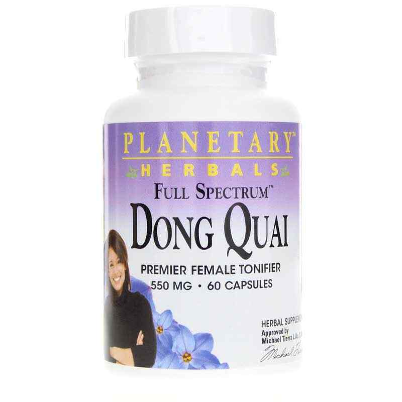 Dong Quai 550 Mg Full Spectrum, 60 Capsules, by Planetary Herbals
