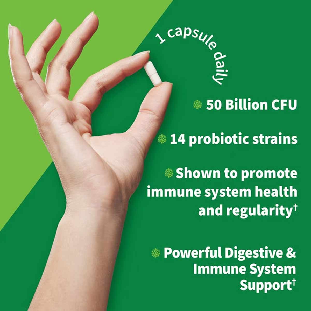 Dr. Formulated Probiotics Immune 50 Billion, 30 Veg Capsules, by Garden of Life
