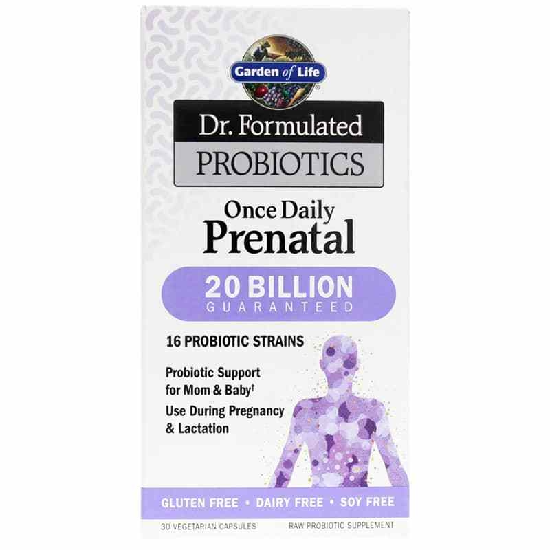 Dr. Formulated Probiotics Once Daily Prenatal, by Garden of Life