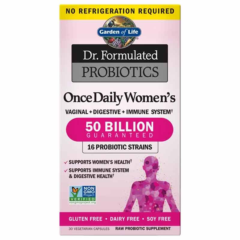 Dr. Formulated Probiotics Once Daily Women's Shelf-Stable, by Garden of Life