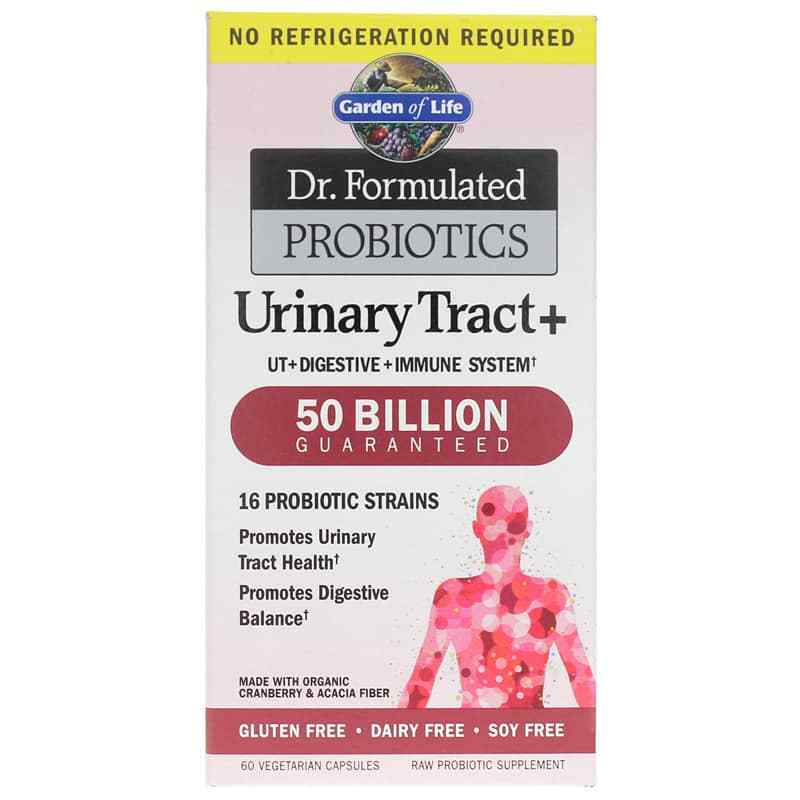 Dr. Formulated Probiotics Urinary Tract + Shelf-Stable, by Garden of Life