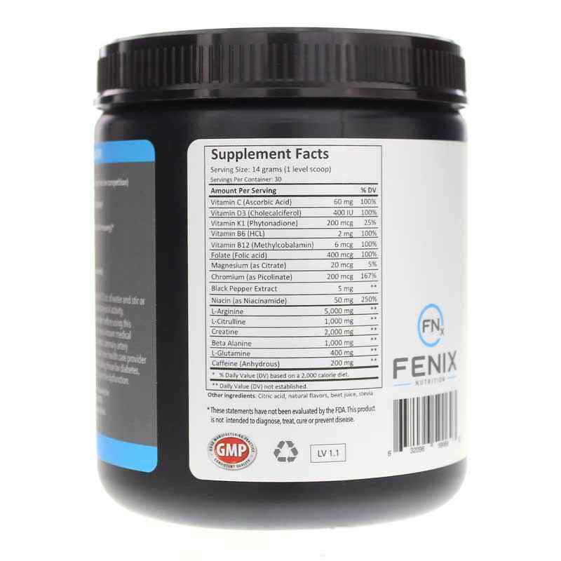 Drive Endurance Pre-Workout, Tiger's Blood, by Fenix Nutrition, image #3