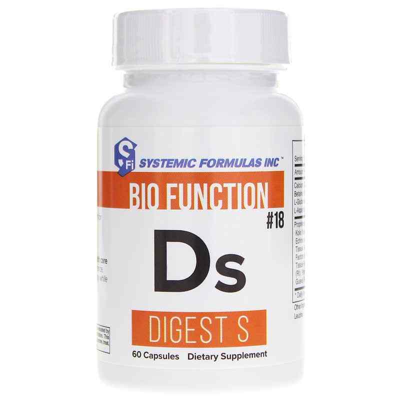 Ds Digest S, Systemic Formulas – Professional Supplement Center