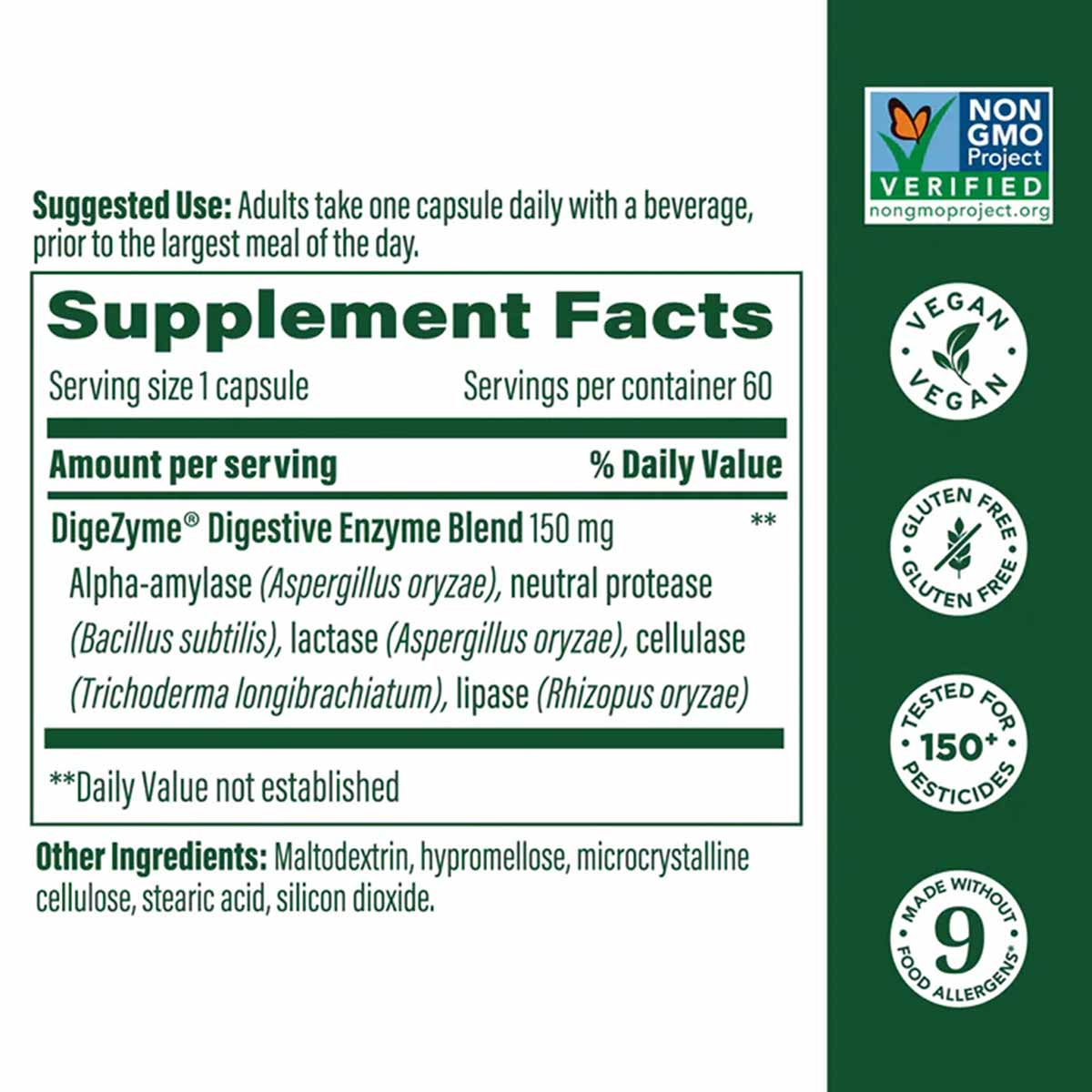 Dual-Action Digestive Enzymes, by Megafood