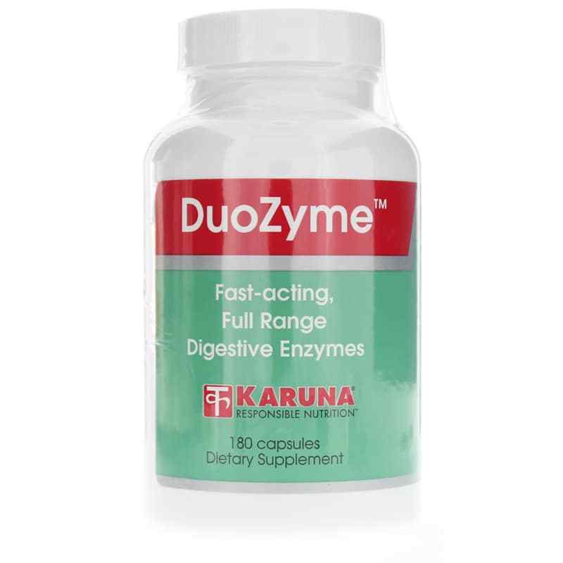DuoZyme Digestive Enzymes, 180 Capsules, by Karuna