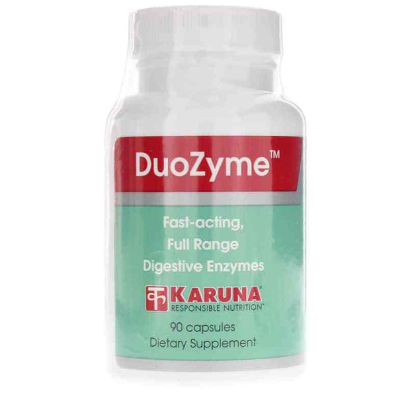 DuoZyme Digestive Enzymes, 90 Capsules, by Karuna
