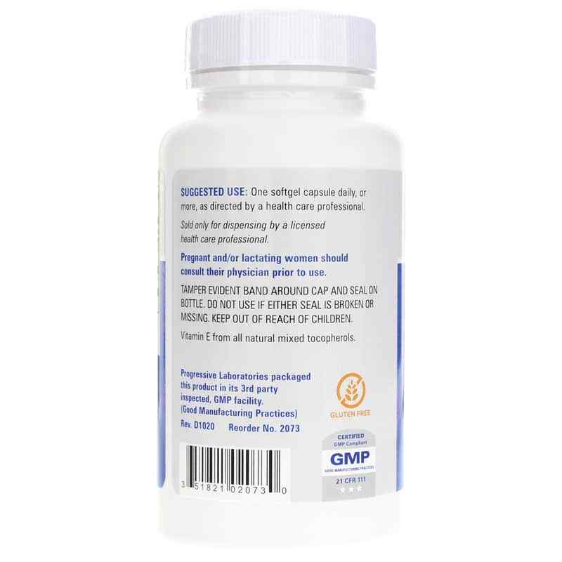 E-400 with Mixed Tocopherols, by Progressive Labs, image #3