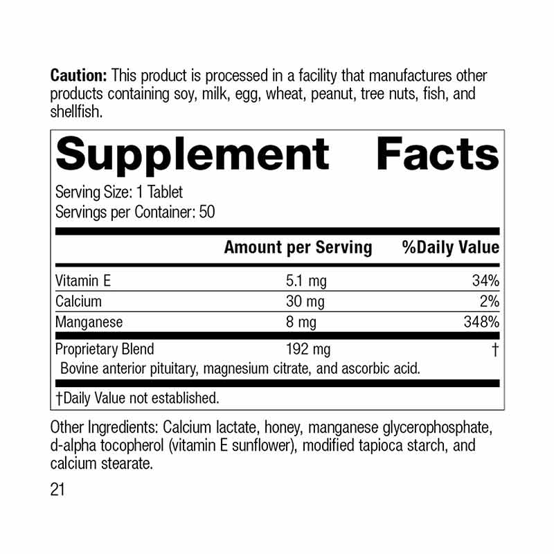 E-Manganese, by Standard Process, image #2
