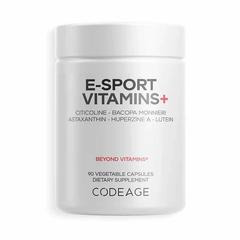 E-Sport Vitamins+, 90 Veg Capsules, by Codeage