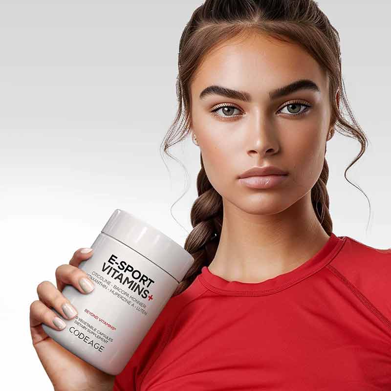 E-Sport Vitamins+, 90 Veg Capsules, by Codeage, image #2