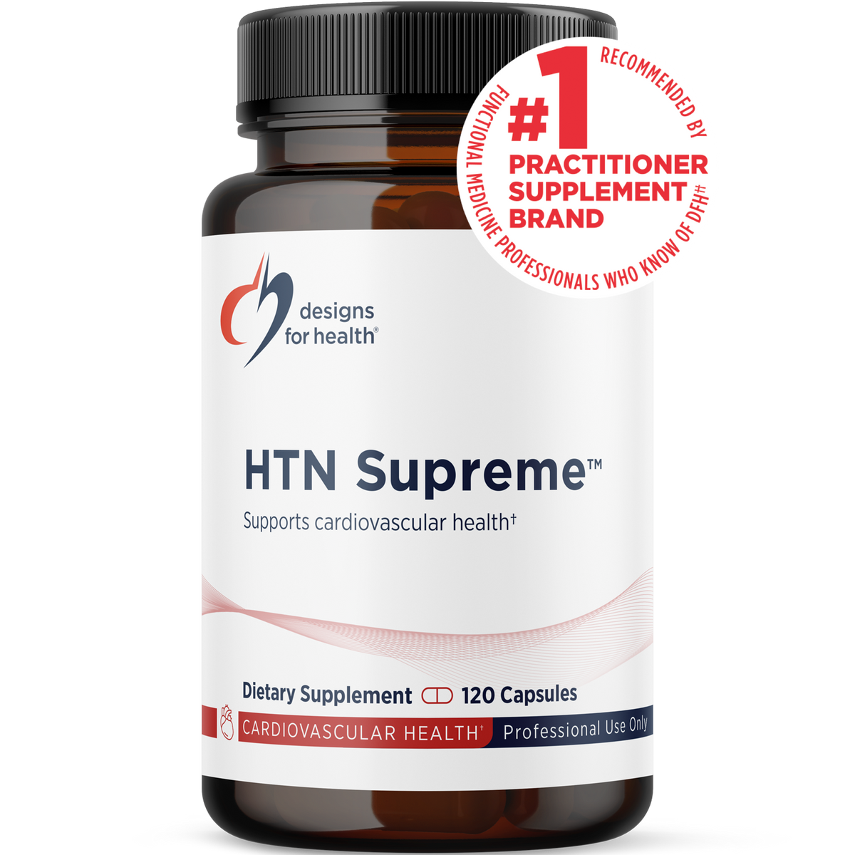 HTN Supreme, 120 Veg Capsules, by Designs For Health