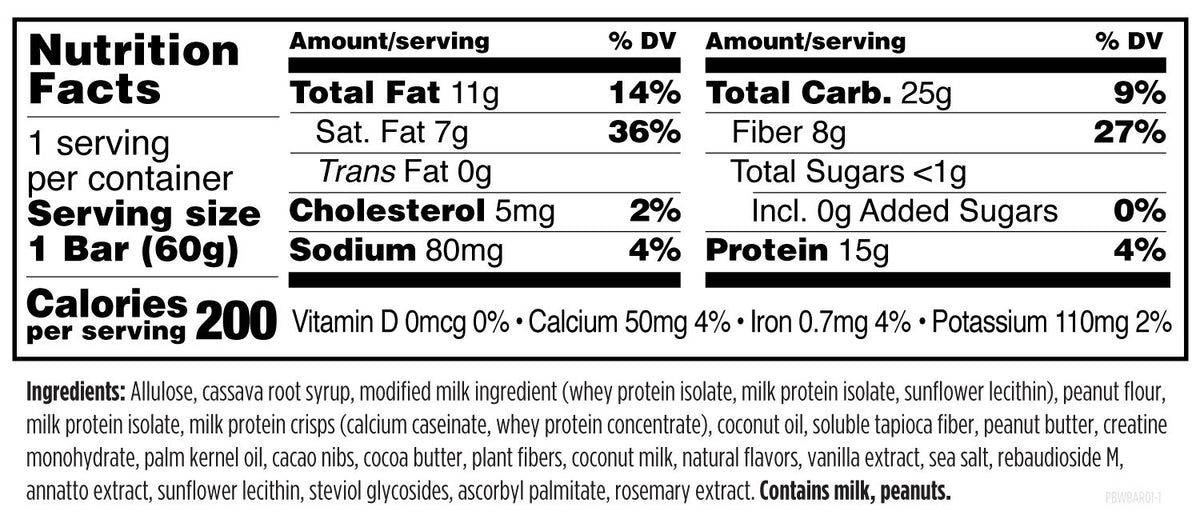 Creatine Whey Boost Peanut Butter Bars (Formerly FX Yes Whey!!!), by Designs For Health