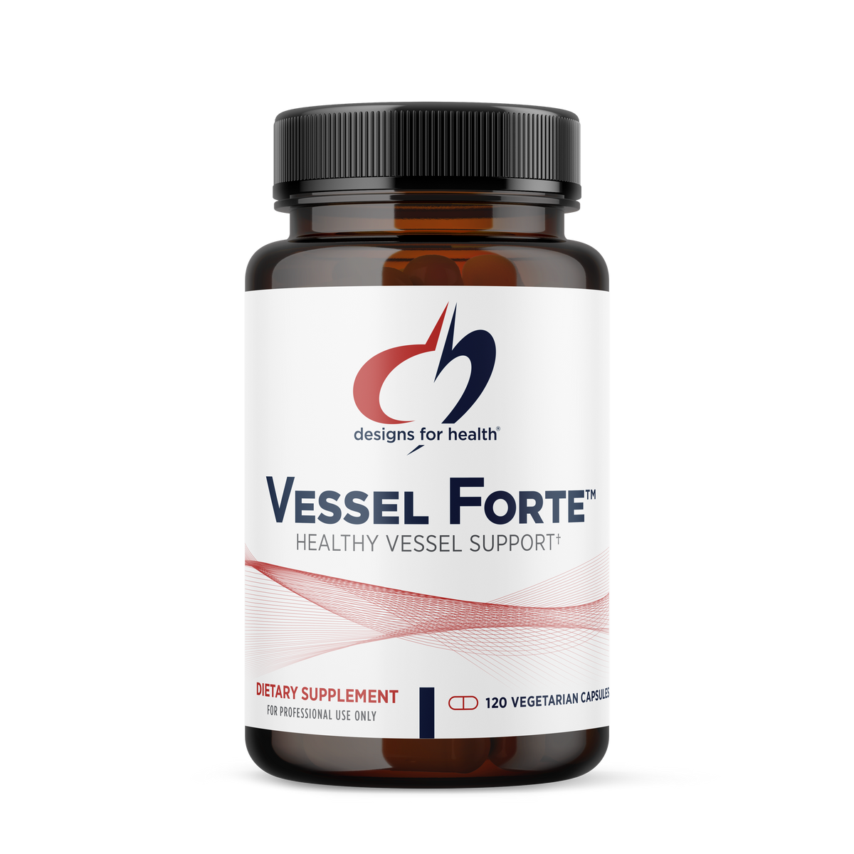 Vessel Forte, 120 Veg Capsules, by Designs For Health