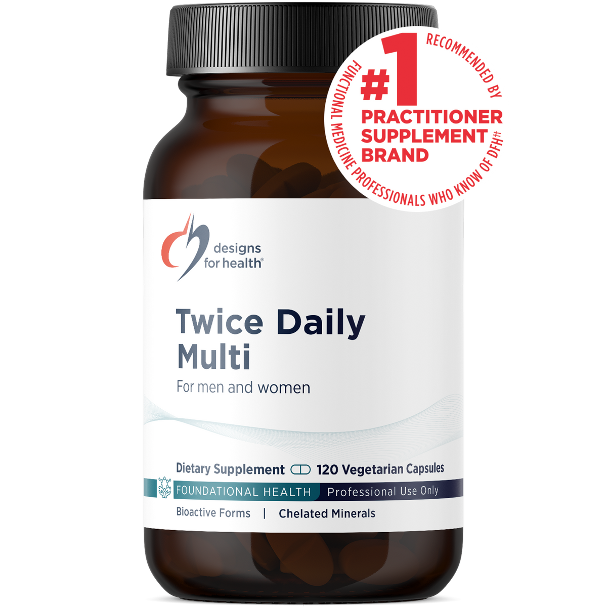 Twice Daily Multi, by Designs For Health