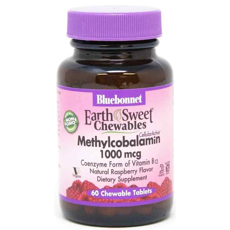Earth Sweet Chewables Methylcobalamin 1000 Mcg, by Bluebonnet