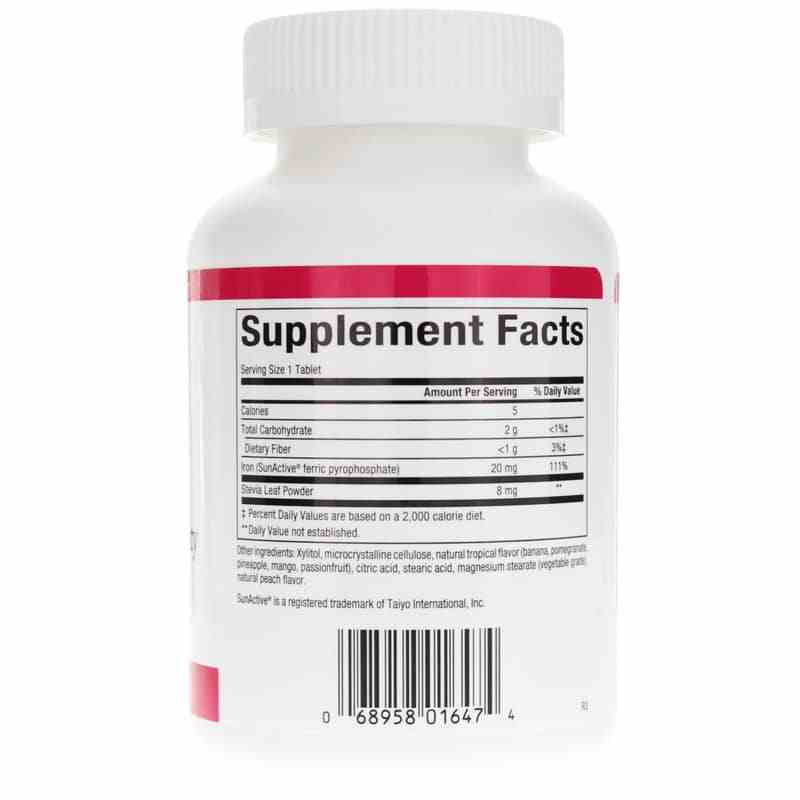 Easy Iron 20 Mg Chewable, by Natural Factors, image #2