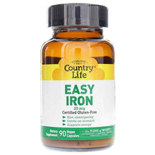 Easy Iron 25 Mg, by Country Life