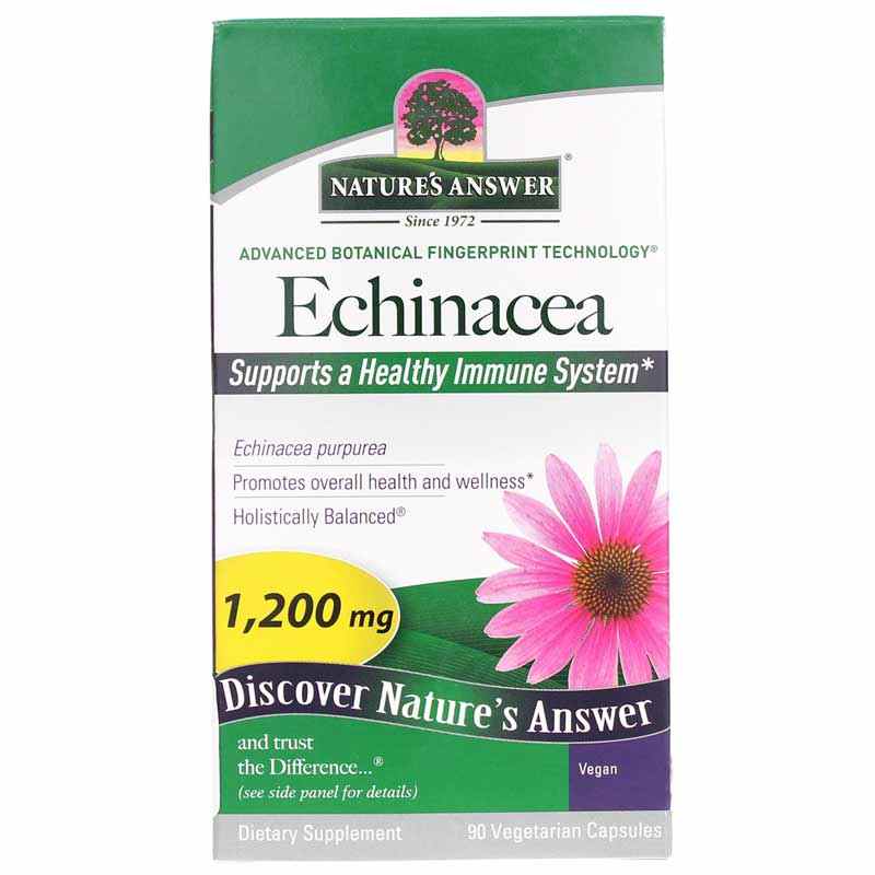 Echinacea 1200 Mg, by Natures Answer