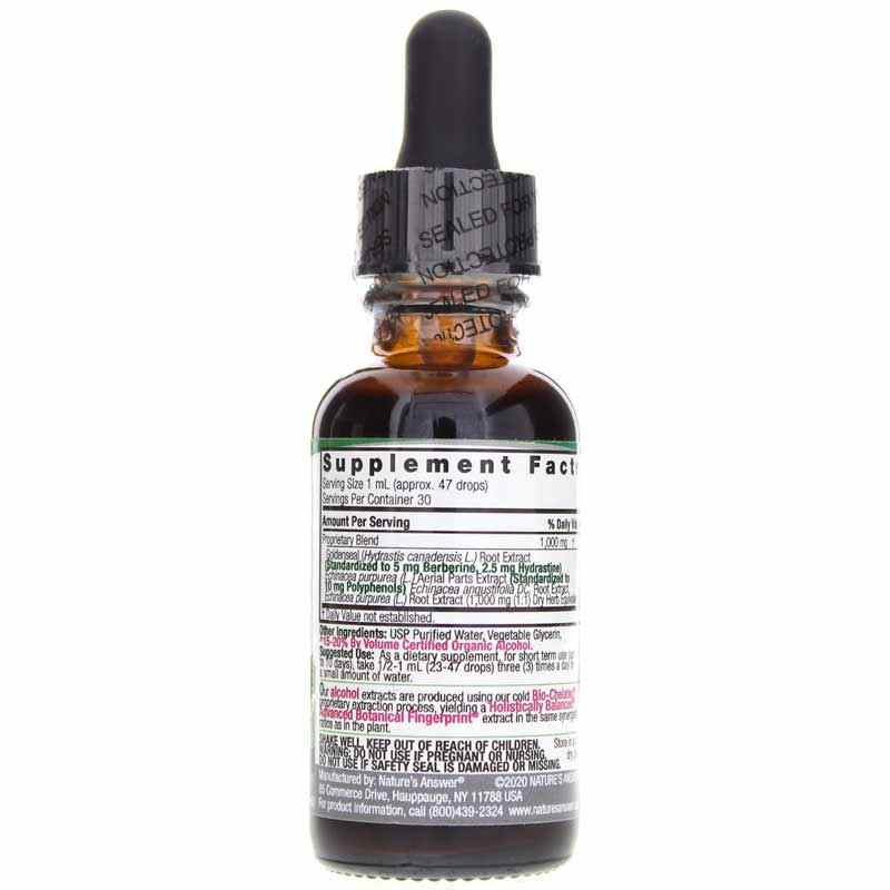 Echinacea & Goldenseal Extract 1000 Mg, by Natures Answer, image #2