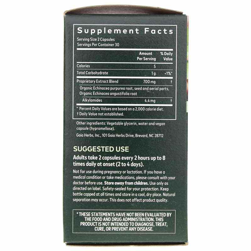 Echinacea Supreme, 60 Liquid Phyto Caps, by Gaia Herbs, image #2