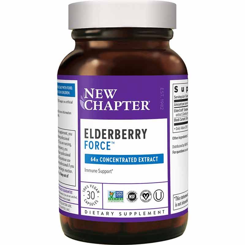 Elderberry Force, by New Chapter