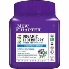 Elderberry Organic Kids Gummies, by New Chapter