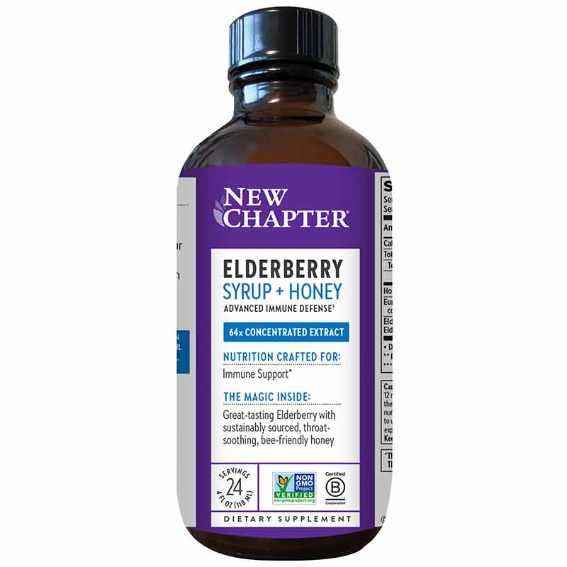 Elderberry Syrup, by New Chapter