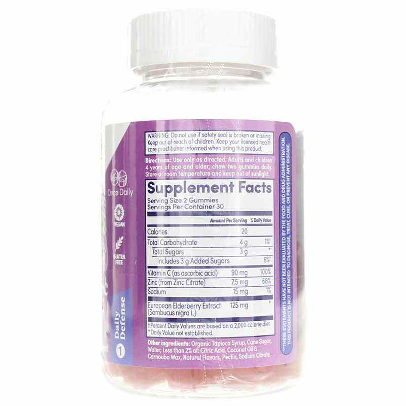 Elderberry Zinc Immunity Gummies, by Zand, image #2