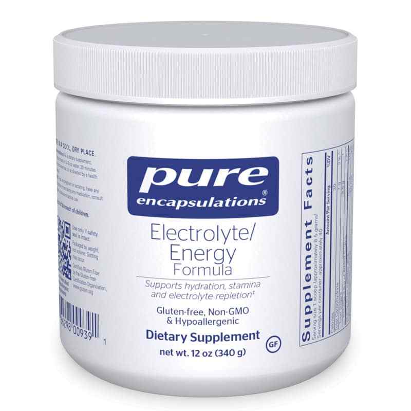 Electrolyte Energy Formula, by Pure Encapsulations