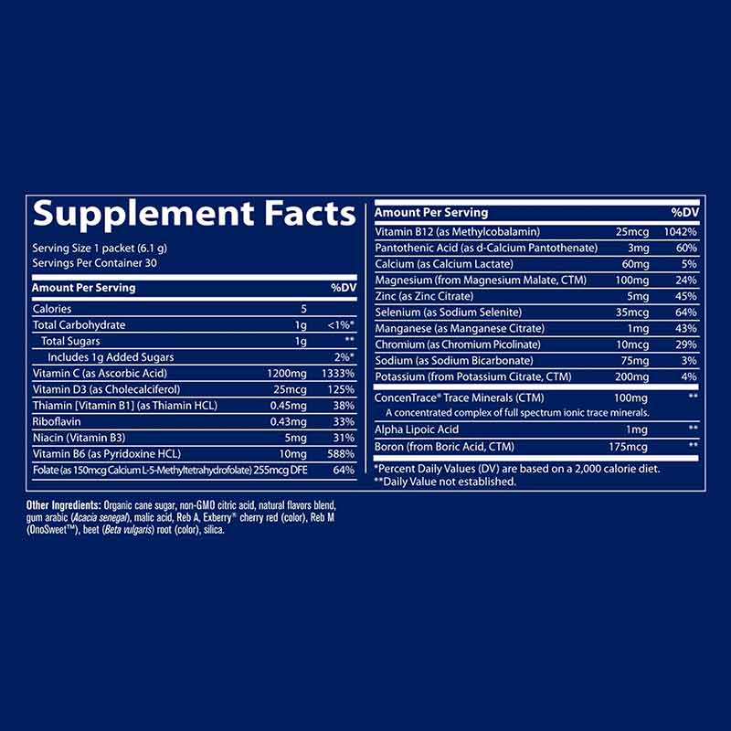 Electrolyte Stamina Power Pak, Watermelon, by Trace Minerals Research, image #2