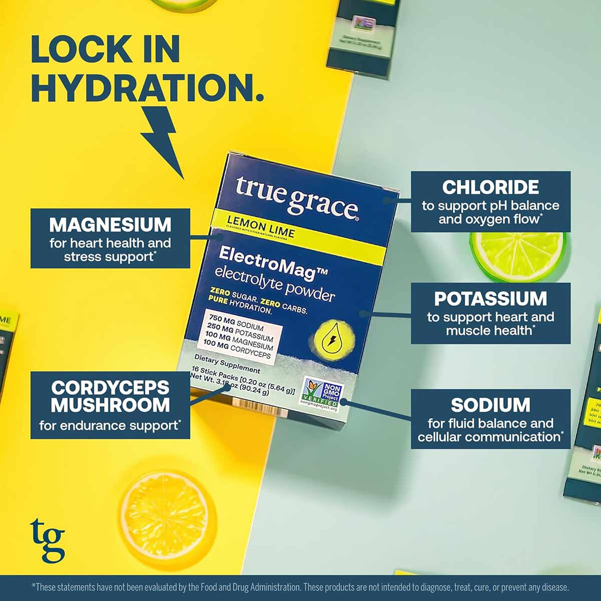 ElectroMag Electrolyte Stick, by True Grace