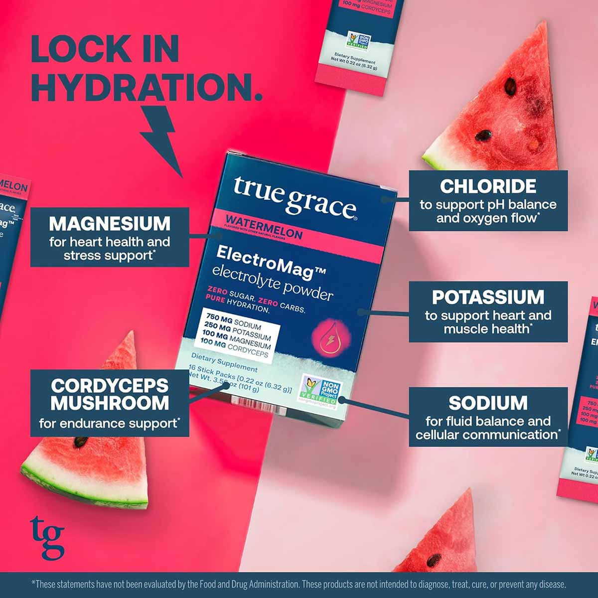 ElectroMag Electrolyte Stick, by True Grace