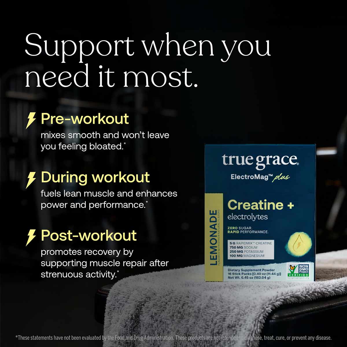ElectroMag Plus Creatine, by True Grace