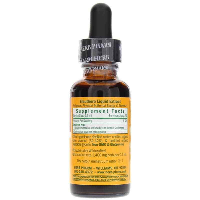 Eleuthero Extract, 1 Oz, by Herb Pharm, image #2