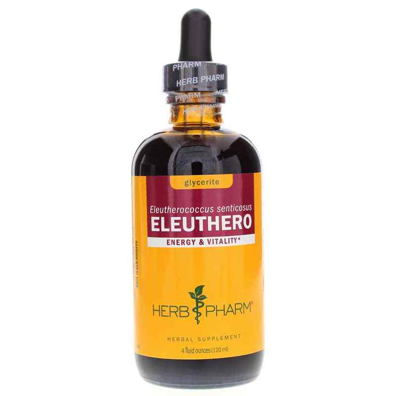 Eleuthero Extract Alcohol-Free, 4 Oz, by Herb Pharm