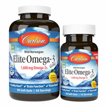 Elite Omega-3 Gems 1600 Mg with Natural Lemon Flavor Bon, by Carlson Labs