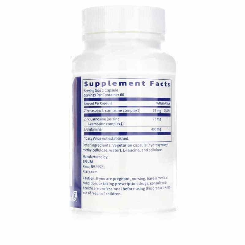 Endozin Zinc Carnosine, 60 Veg Capsules, by SFI Health, image #2