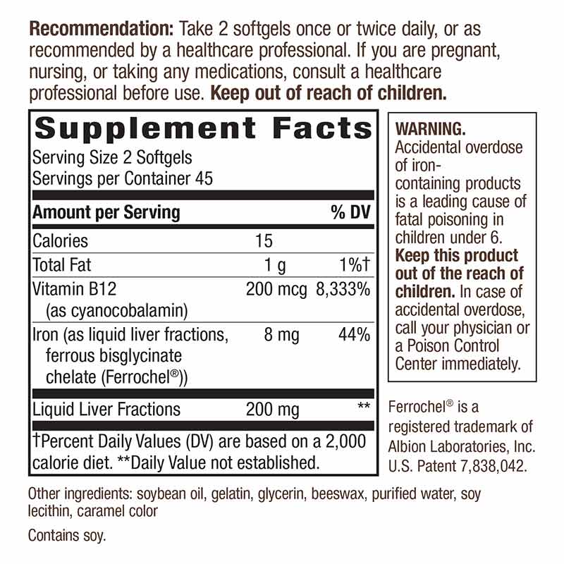 Energizing Iron, by Natures Way, image #2