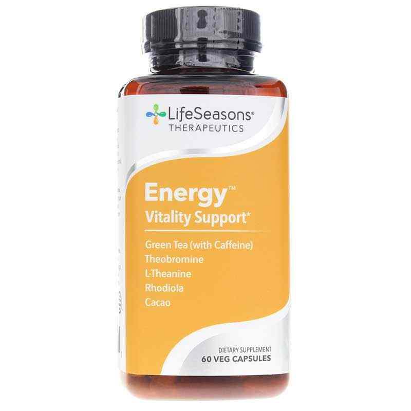 Energy, 60 Veg Capsules, by LifeSeasons